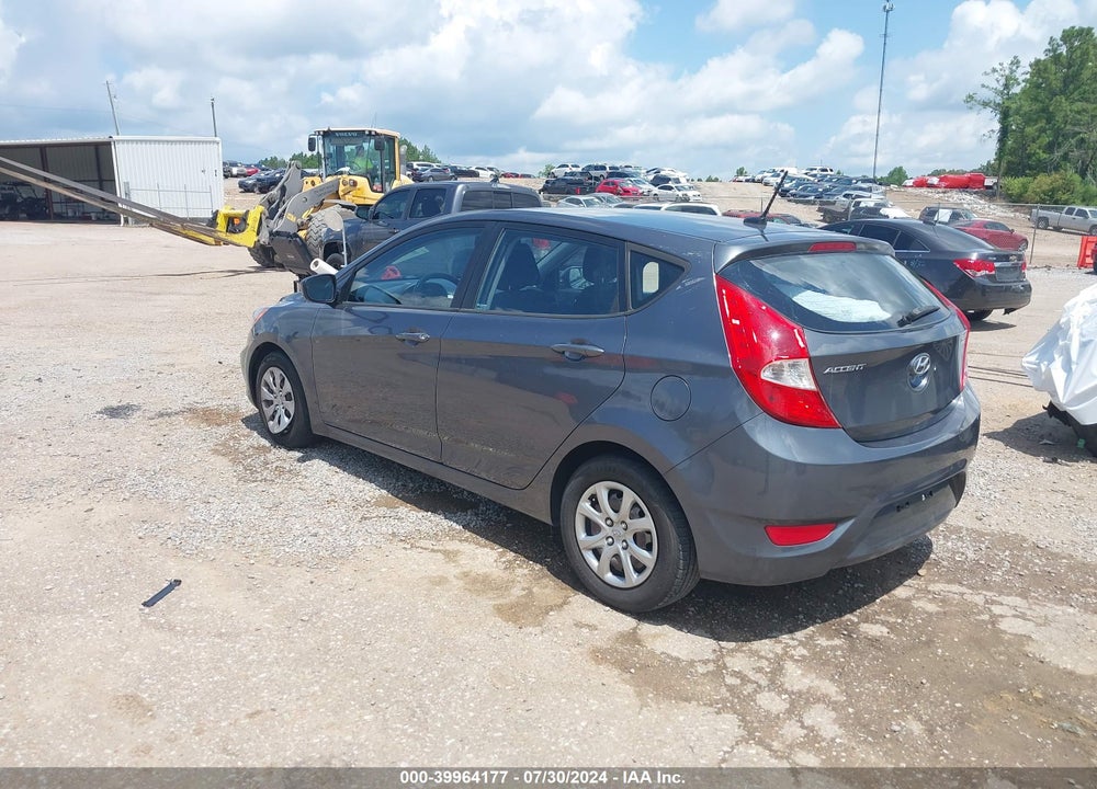 2013 HYUNDAI ACCENT GS VIN: KMHCT5AE6DU071466