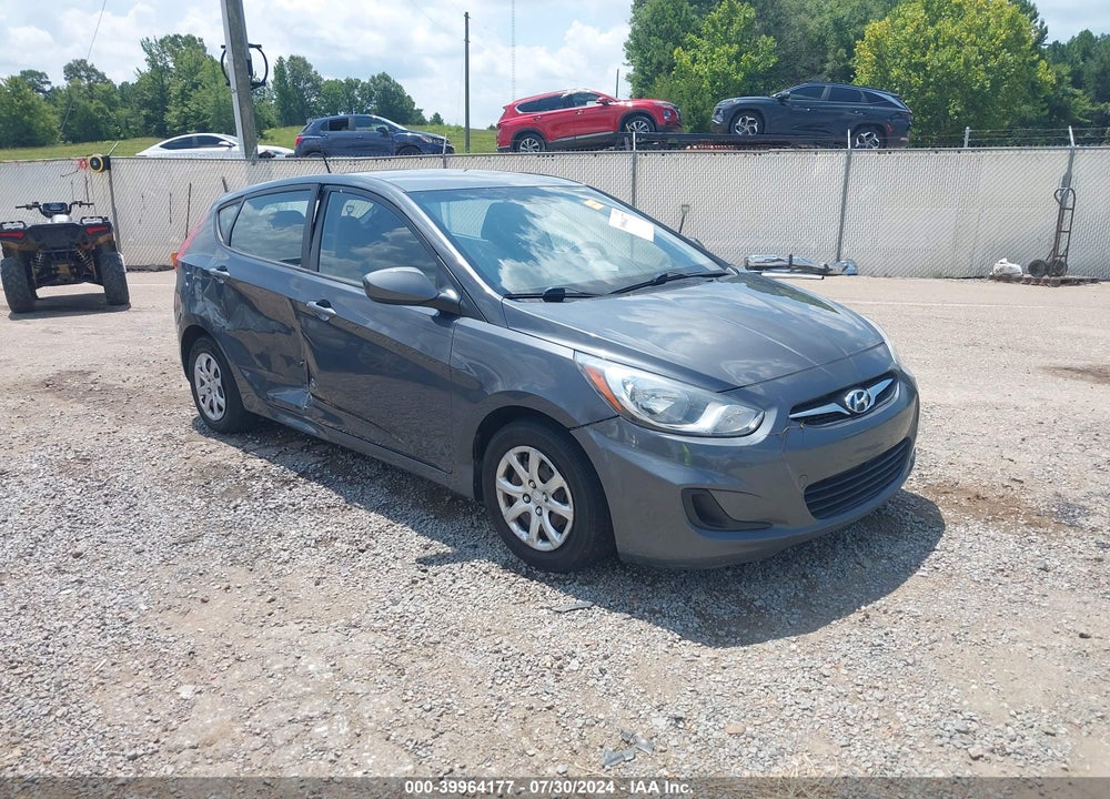 2013 HYUNDAI ACCENT GS VIN: KMHCT5AE6DU071466
