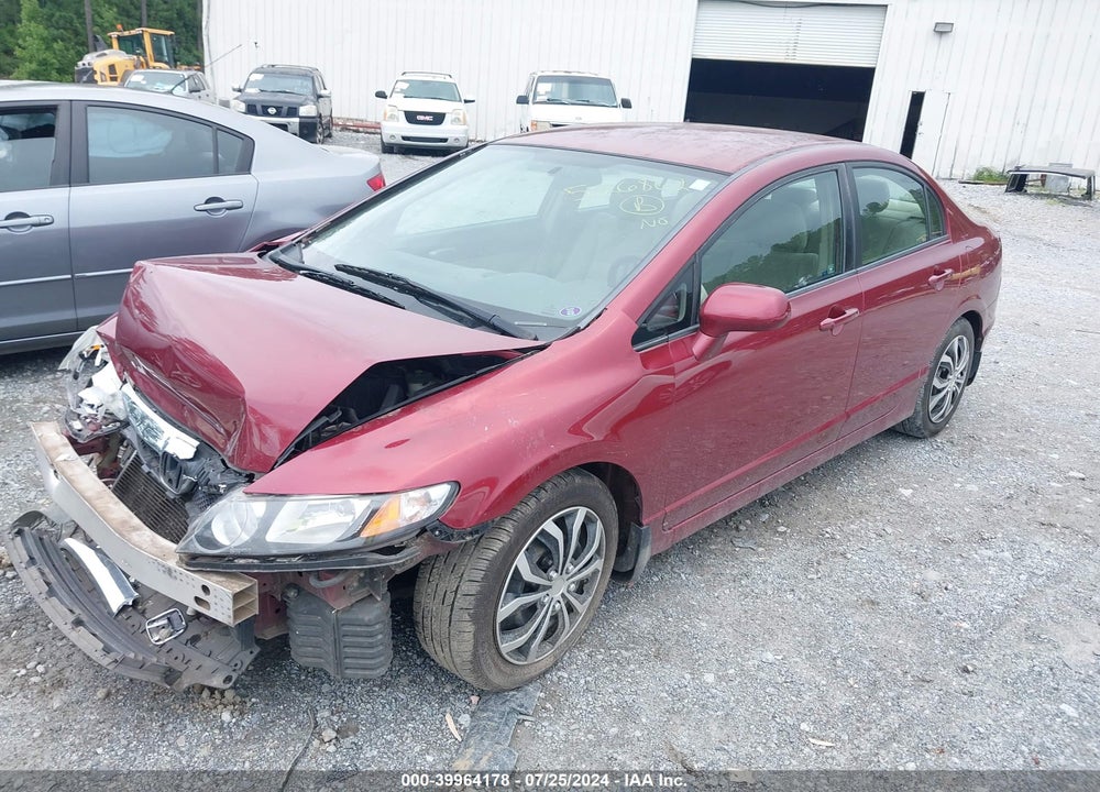 2011 HONDA CIVIC LX VIN: 2HGFA1F58BH526862