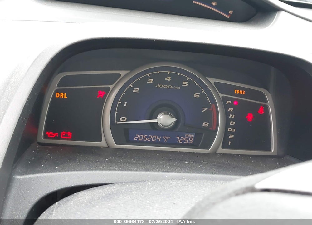 2011 HONDA CIVIC LX VIN: 2HGFA1F58BH526862
