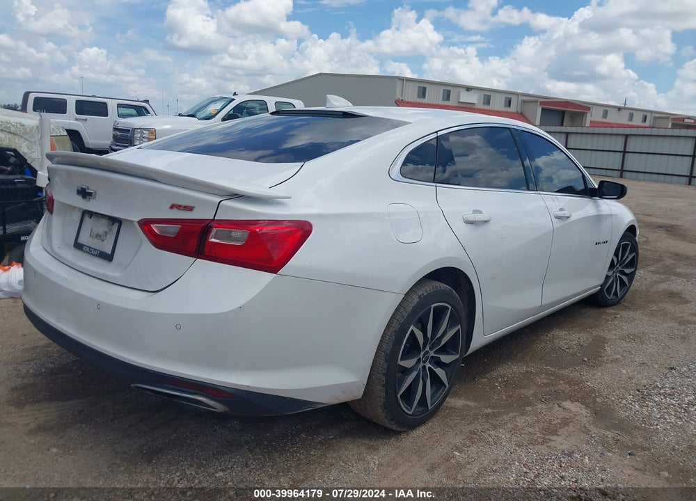 2022 CHEVROLET MALIBU FWD RS VIN: 1G1ZG5ST1NF104386