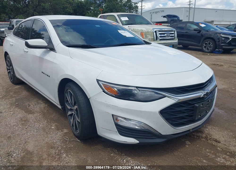 2022 CHEVROLET MALIBU FWD RS VIN: 1G1ZG5ST1NF104386