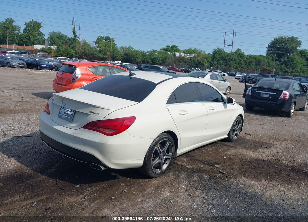 2014 MERCEDES-BENZ CLA 250 4MATIC VIN: WDDSJ4GB6EN119403