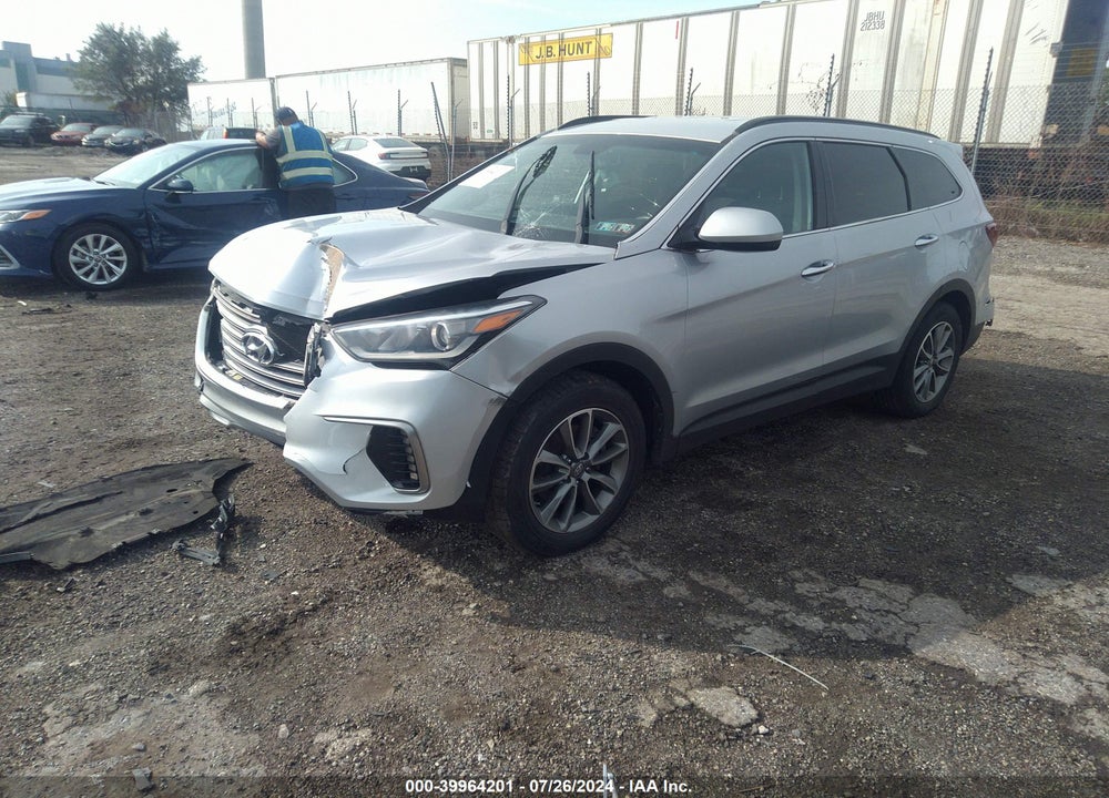 2018 HYUNDAI SANTA FE SE VIN: KM8SMDHF5JU292912