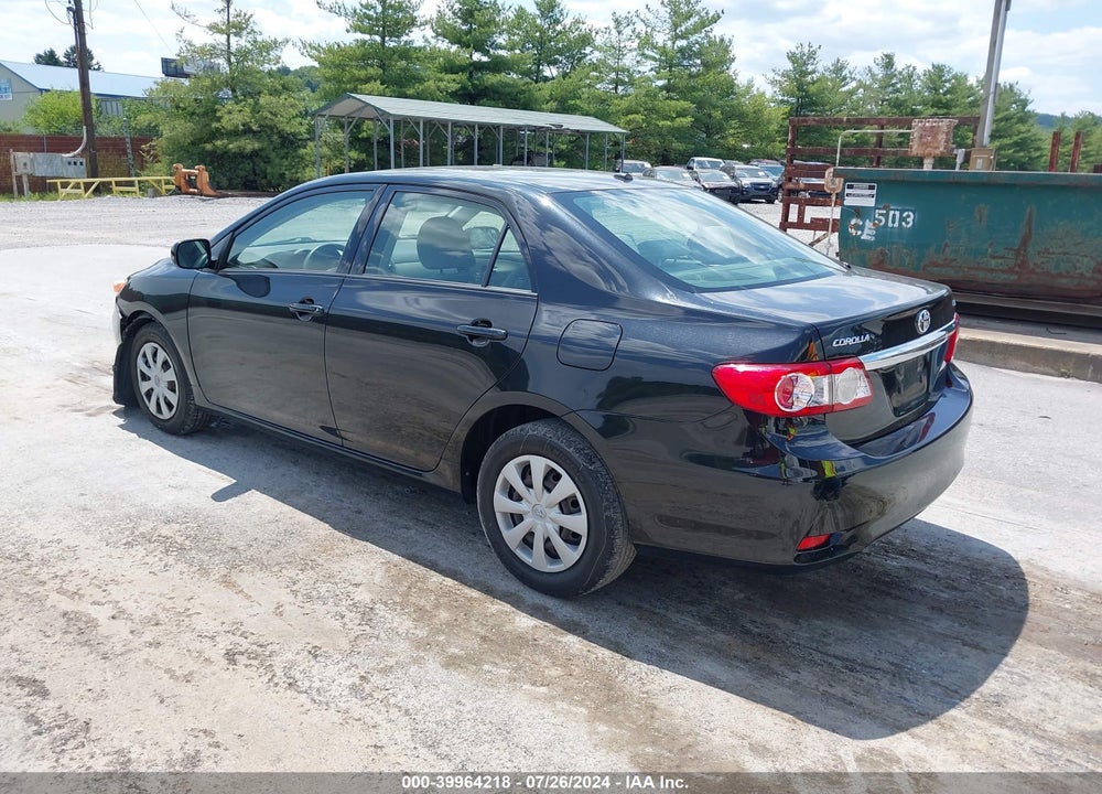 2011 TOYOTA COROLLA LE VIN: JTDBU4EE7B9134821