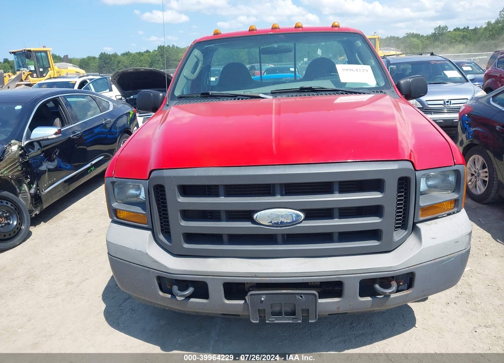 2005 FORD F-250 XL/XLT VIN: 1FTNF20545EA92963