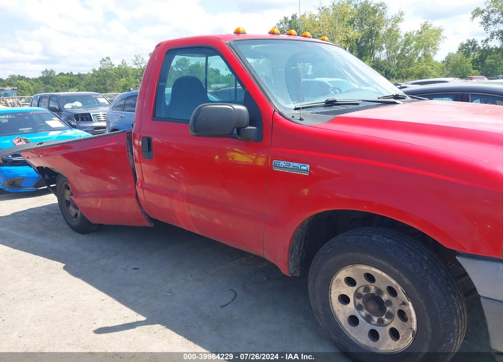 2005 FORD F-250 XL/XLT VIN: 1FTNF20545EA92963