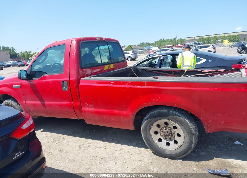 2005 FORD F-250 XL/XLT VIN: 1FTNF20545EA92963