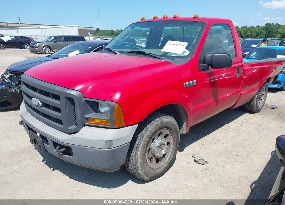 2005 FORD F-250 XL/XLT VIN: 1FTNF20545EA92963