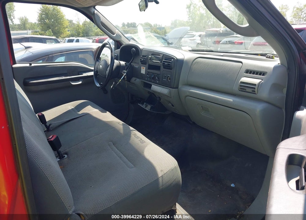 2005 FORD F-250 XL/XLT VIN: 1FTNF20545EA92963