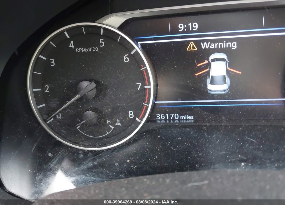 2022 NISSAN ALTIMA SL FWD VIN: 1N4BL4EV8NN423596