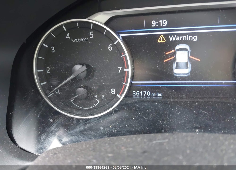 2022 NISSAN ALTIMA SL FWD VIN: 1N4BL4EV8NN423596