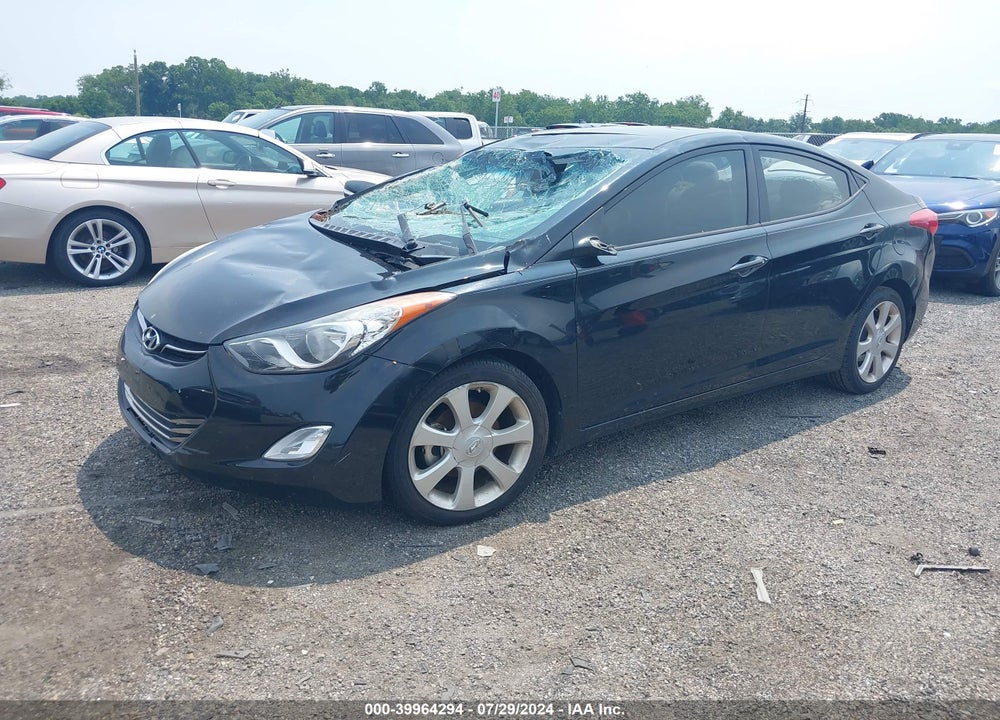 2013 HYUNDAI ELANTRA LIMITED VIN: 5NPDH4AE6DH312280