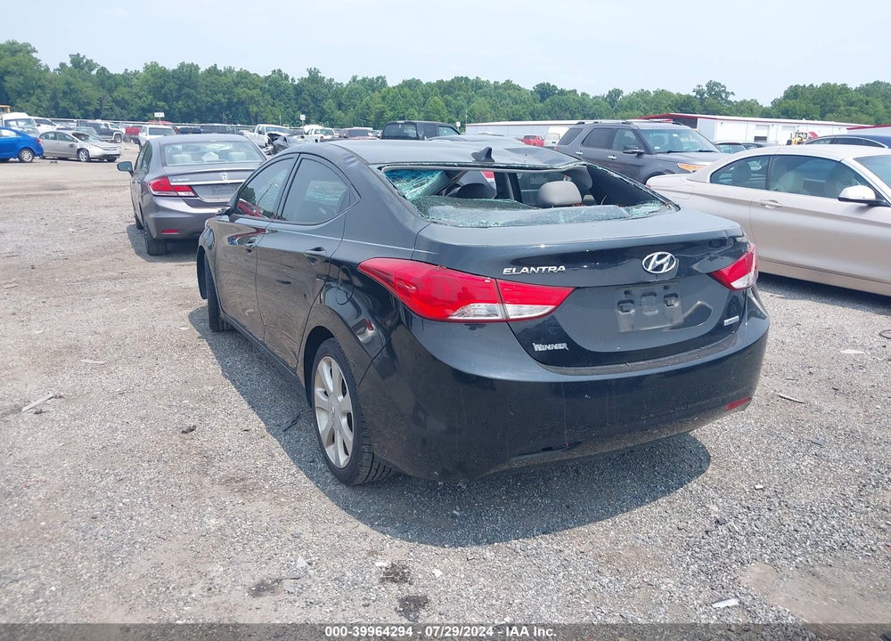 2013 HYUNDAI ELANTRA LIMITED VIN: 5NPDH4AE6DH312280