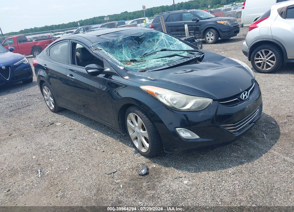 2013 HYUNDAI ELANTRA LIMITED VIN: 5NPDH4AE6DH312280