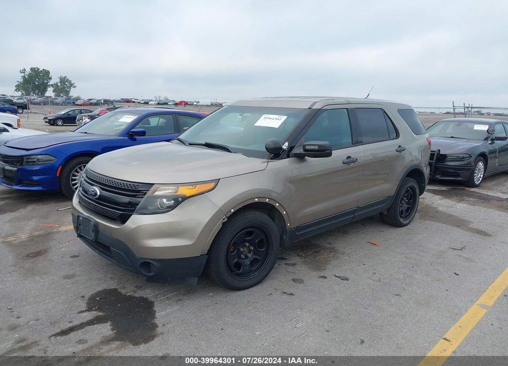2014 FORD UTILITY POLICE INTERCEPTOR VIN: 1FM5K8AR9EGA45086