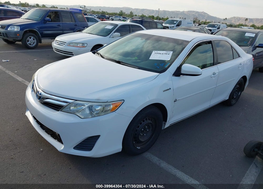 2012 TOYOTA CAMRY HYBRID LE VIN: 4T1BD1FK3CU028248