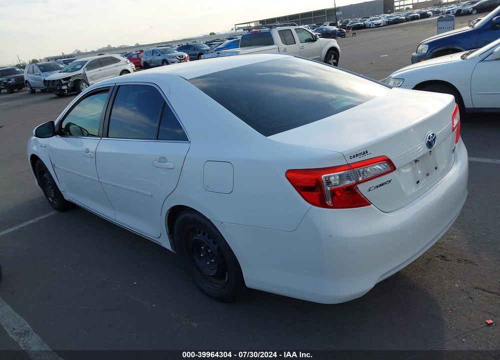 2012 TOYOTA CAMRY HYBRID LE VIN: 4T1BD1FK3CU028248