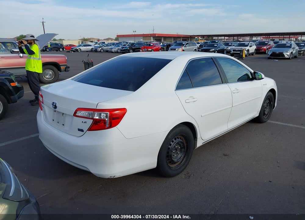 2012 TOYOTA CAMRY HYBRID LE VIN: 4T1BD1FK3CU028248