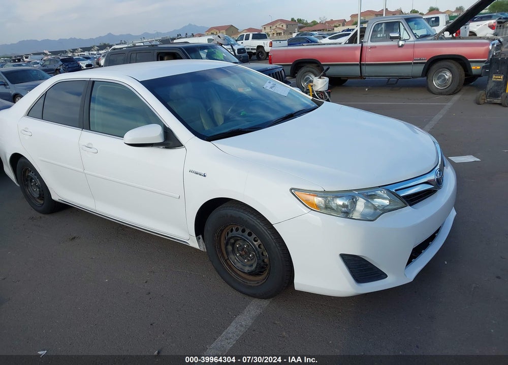 2012 TOYOTA CAMRY HYBRID LE VIN: 4T1BD1FK3CU028248