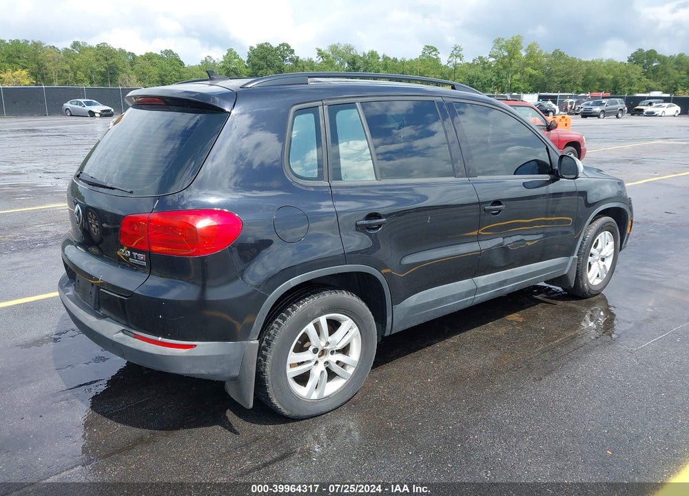 2015 VOLKSWAGEN TIGUAN S VIN: WVGBV7AX5FW586372