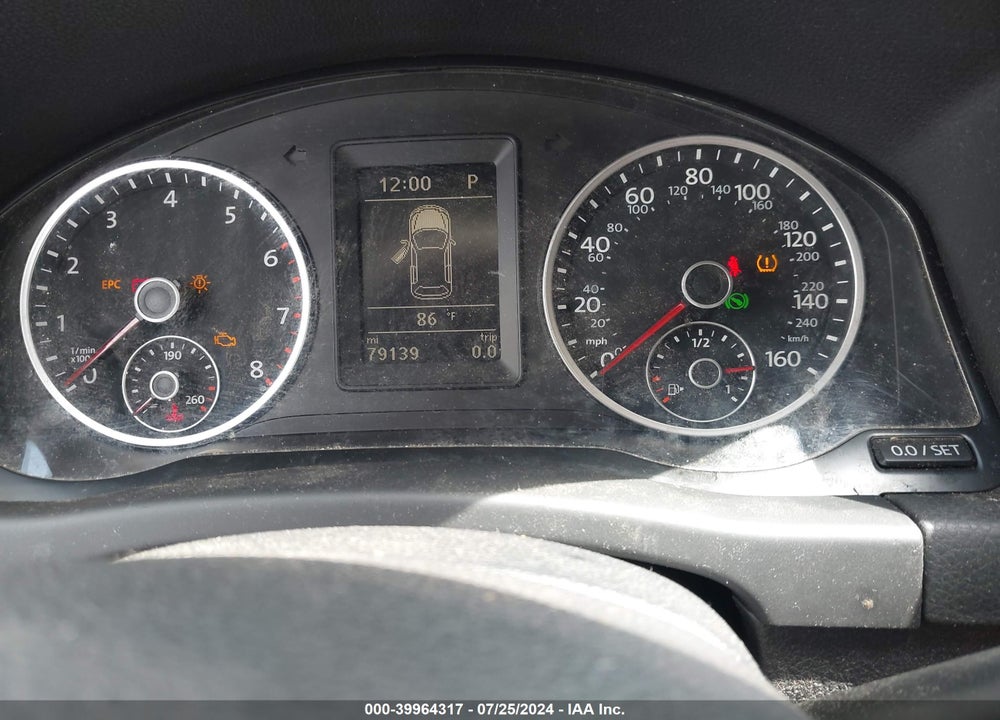 2015 VOLKSWAGEN TIGUAN S VIN: WVGBV7AX5FW586372