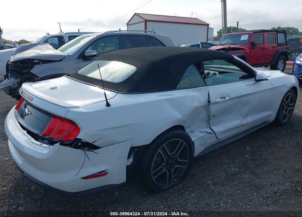 2019 FORD MUSTANG ECOBOOST PREMIUM VIN: 1FATP8UH4K5104168