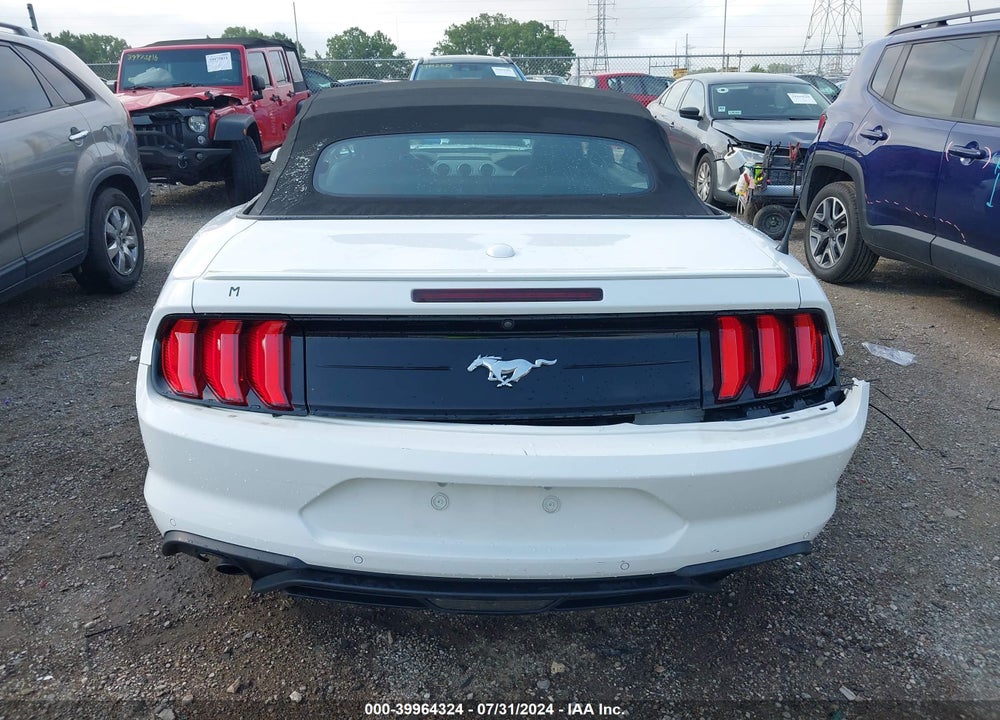 2019 FORD MUSTANG ECOBOOST PREMIUM VIN: 1FATP8UH4K5104168