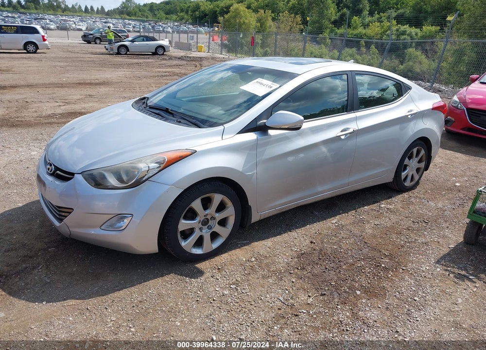 2013 HYUNDAI ELANTRA LIMITED VIN: KMHDH4AE1DU503333