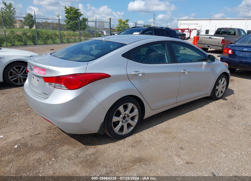 2013 HYUNDAI ELANTRA LIMITED VIN: KMHDH4AE1DU503333