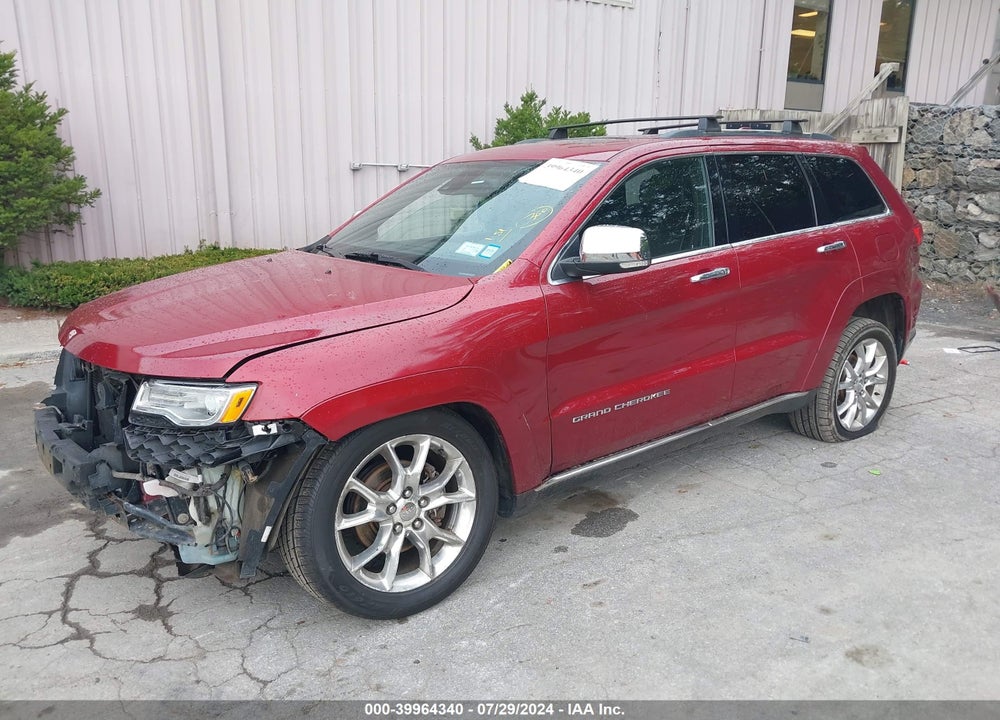 2014 JEEP GRAND CHEROKEE SUMMIT VIN: 1C4RJFJGXEC434922