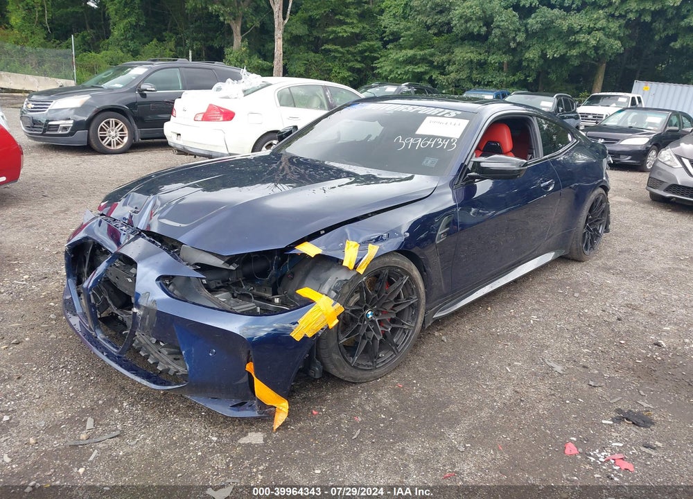 2022 BMW M4 COMPETITION XDRIVE VIN: WBS43AZ08NCL06105