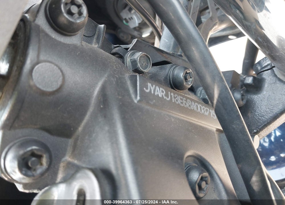 2008 YAMAHA FZ6 SHG VIN: JYARJ13E68A003715