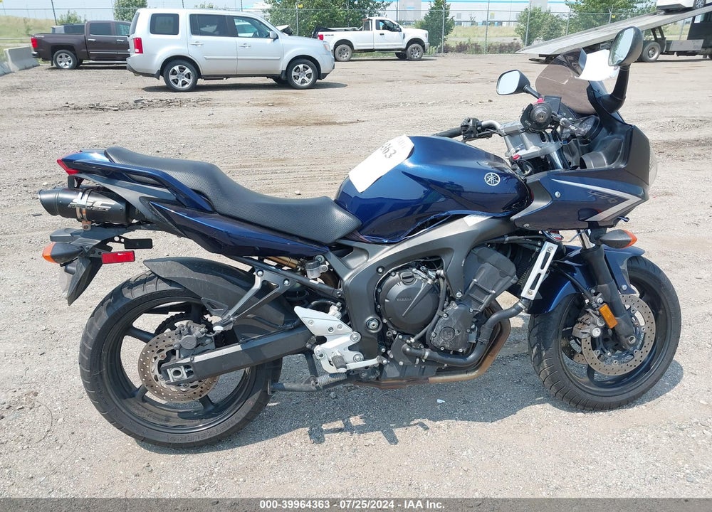 2008 YAMAHA FZ6 SHG VIN: JYARJ13E68A003715