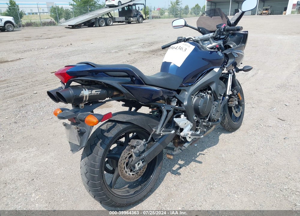 2008 YAMAHA FZ6 SHG VIN: JYARJ13E68A003715
