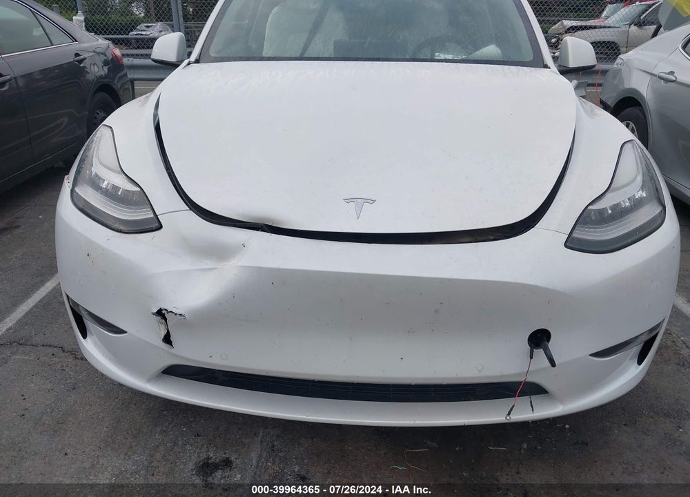 2022 TESLA MODEL Y LONG RANGE DUAL MOTOR ALL-WHEEL DRIVE VIN: 7SAYGAEE0NF382566