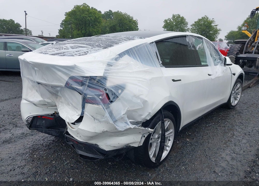 2022 TESLA MODEL Y LONG RANGE DUAL MOTOR ALL-WHEEL DRIVE VIN: 7SAYGAEE0NF382566