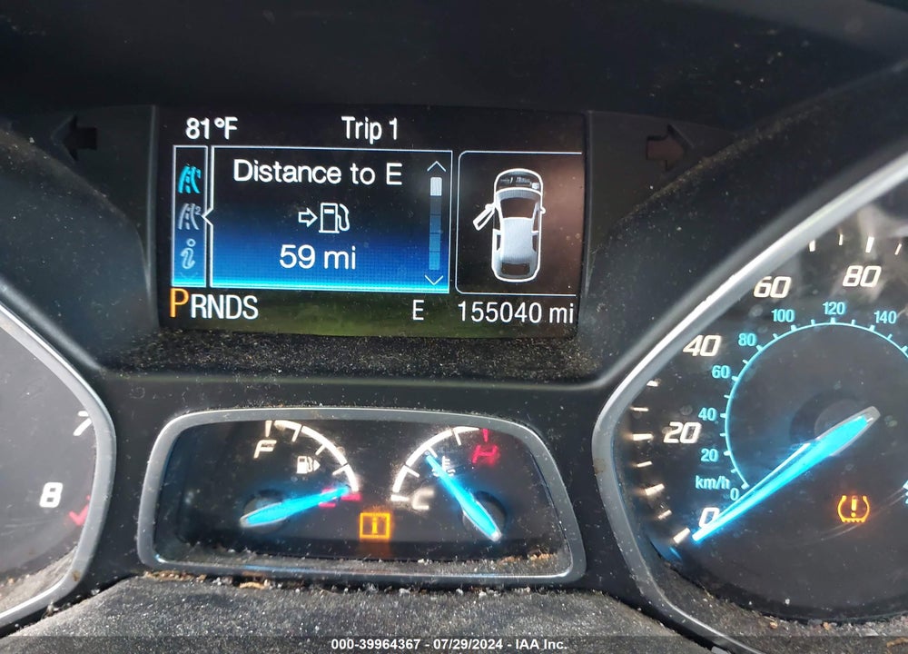 2013 FORD ESCAPE SEL VIN: 1FMCU9H98DUD90302