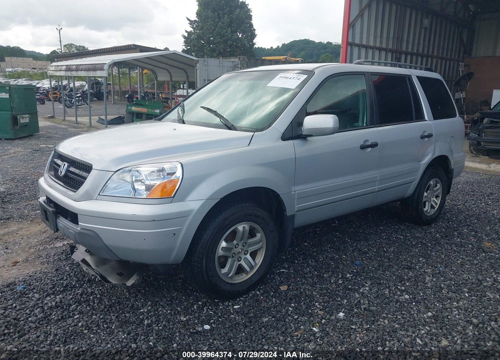 2003 HONDA PILOT EX-L VIN: 2HKYF18553H590730