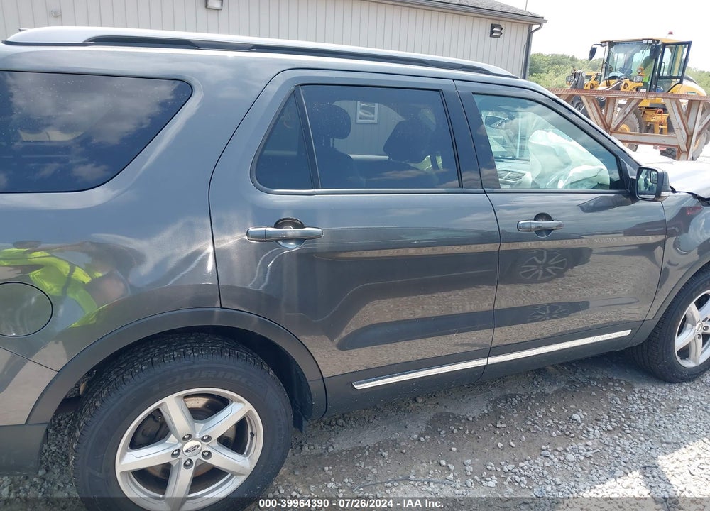 2017 FORD EXPLORER XLT VIN: 1FM5K8D88HGD38078
