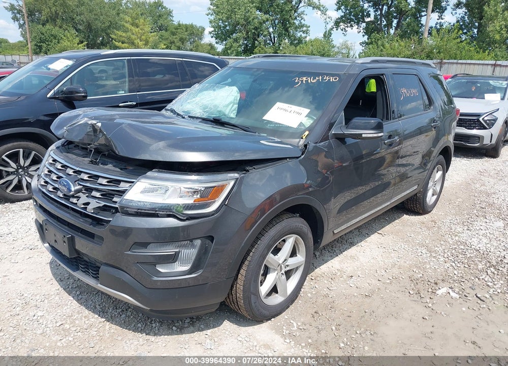 2017 FORD EXPLORER XLT VIN: 1FM5K8D88HGD38078