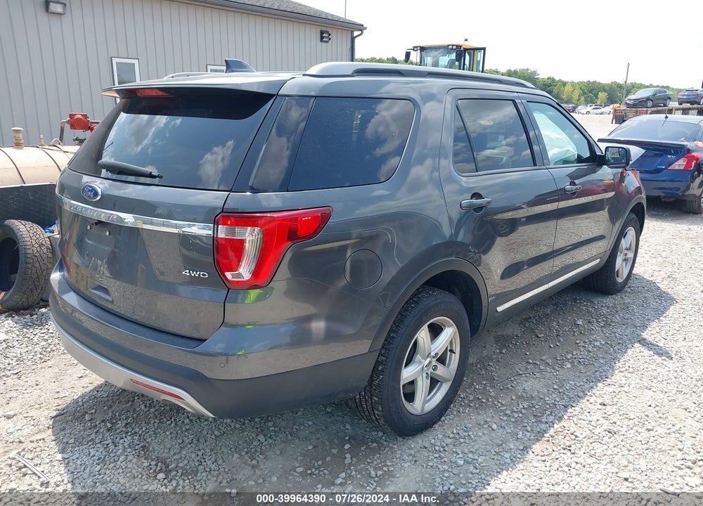 2017 FORD EXPLORER XLT VIN: 1FM5K8D88HGD38078