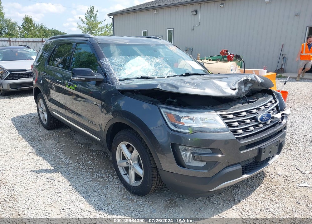 2017 FORD EXPLORER XLT VIN: 1FM5K8D88HGD38078