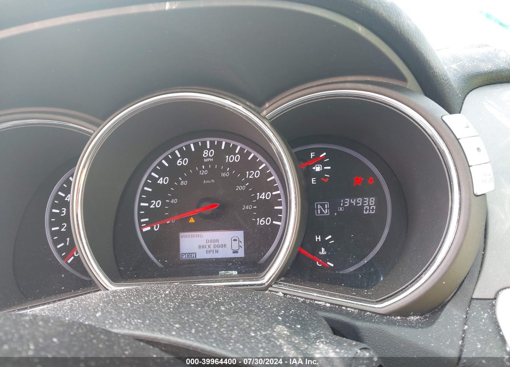 2012 NISSAN MURANO SL VIN: JN8AZ1MW5CW233988