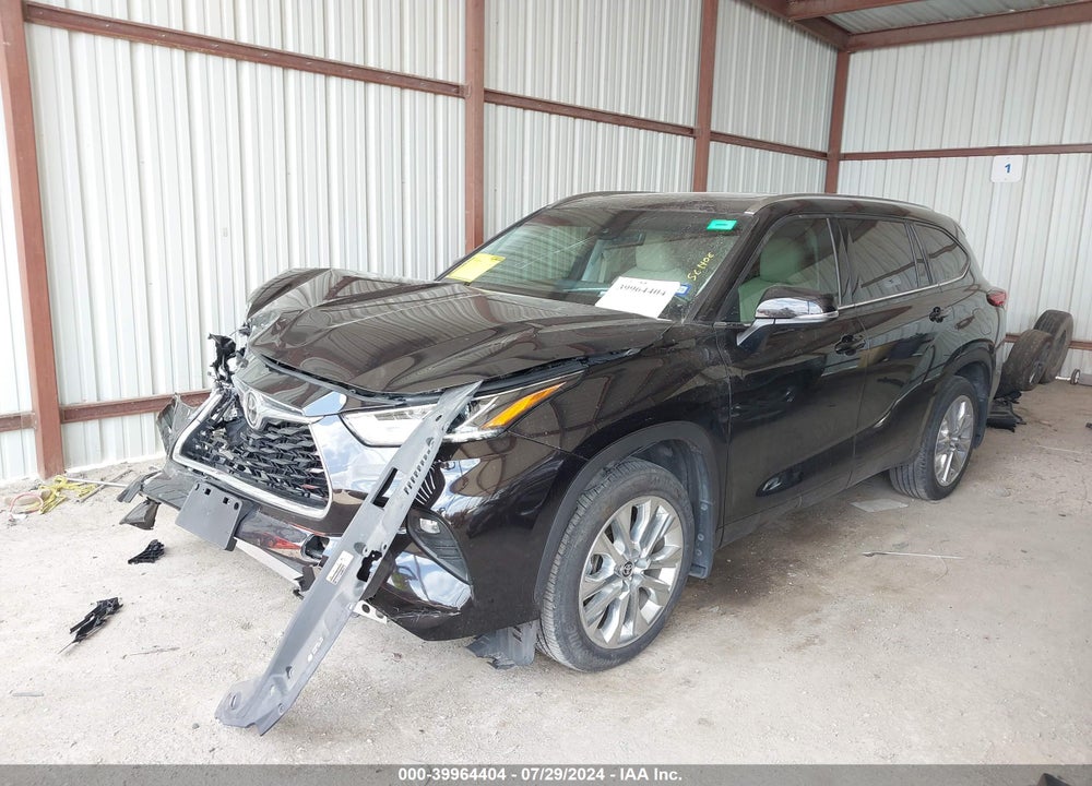 2020 TOYOTA HIGHLANDER LIMITED VIN: 5TDYZRAH7LS013783