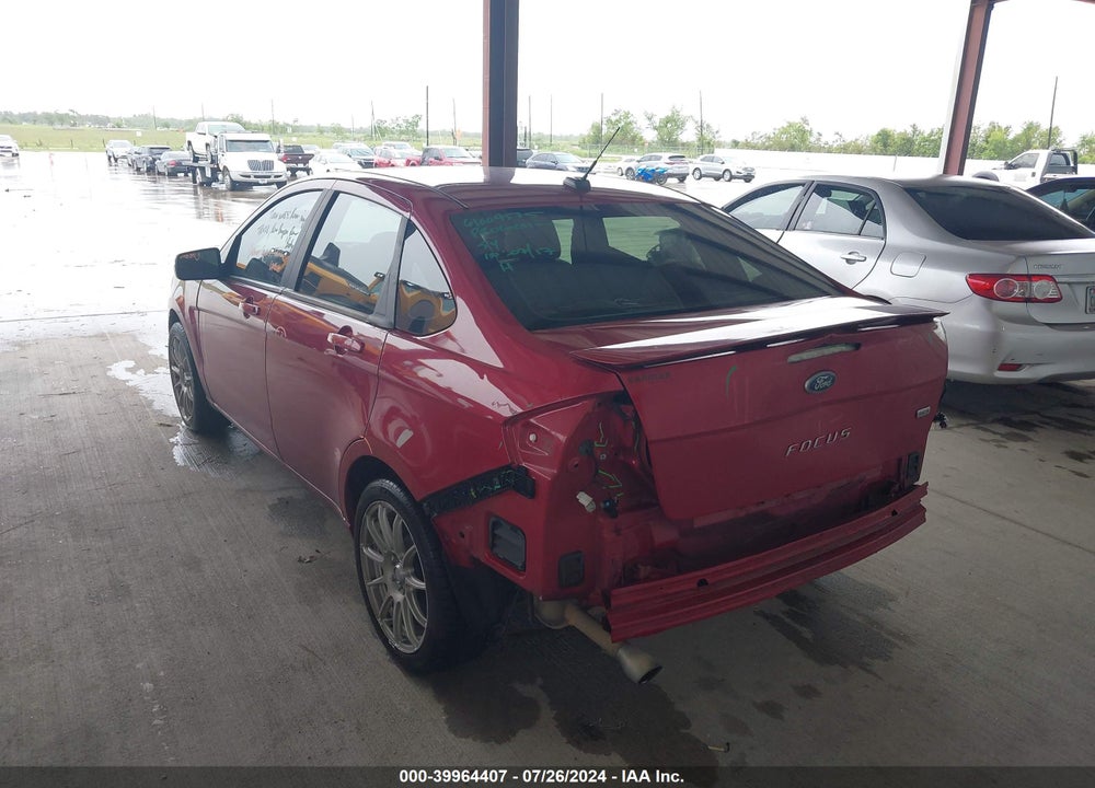 2011 FORD FOCUS SES VIN: 1FAHP3GN5BW102739
