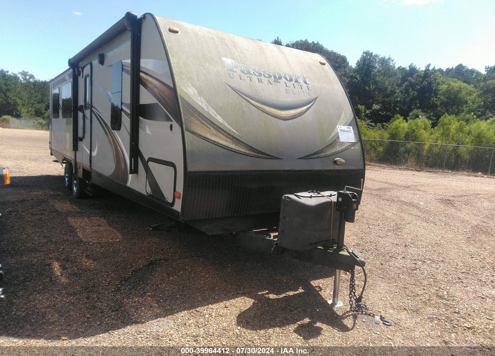 2015 KEYSTONE PASSPORT TRAVEL TRAILER VIN: 4YDT31R22FT412097