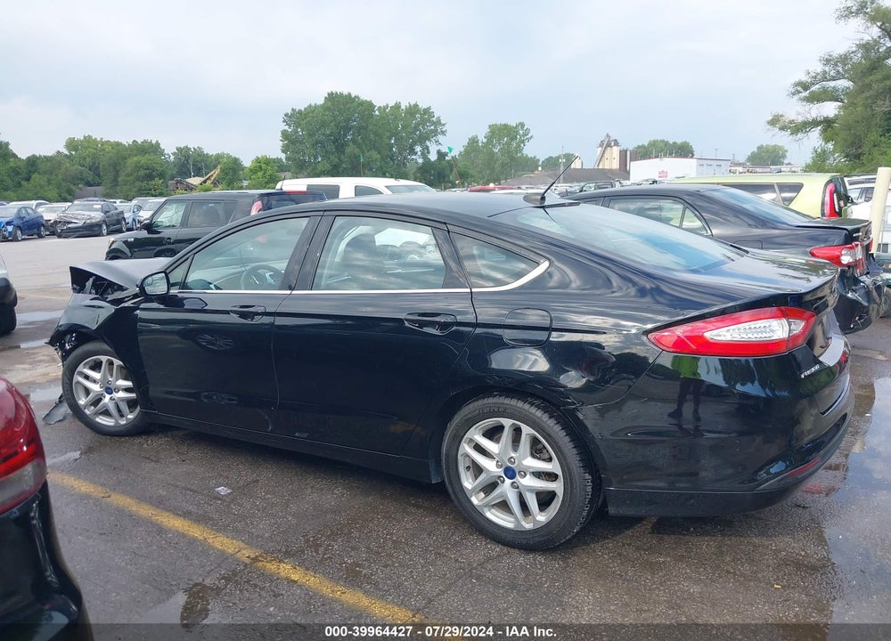 2016 FORD FUSION SE VIN: 3FA6P0H72GR133205