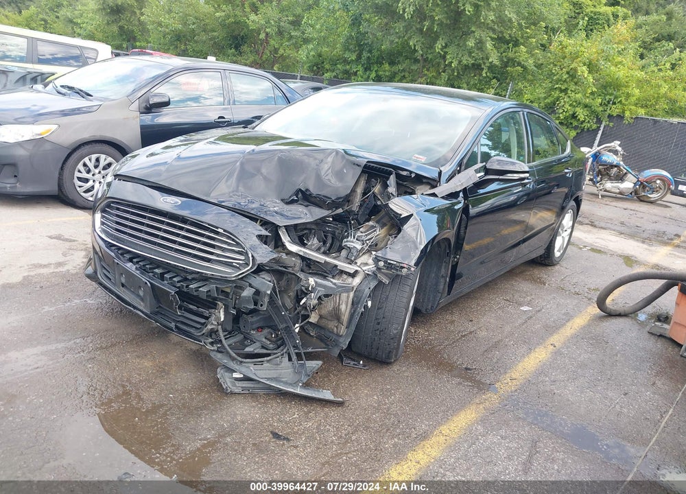2016 FORD FUSION SE VIN: 3FA6P0H72GR133205
