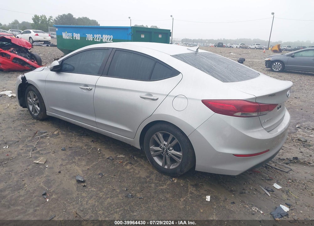 2017 HYUNDAI ELANTRA SE VIN: 5NPD84LF0HH018997